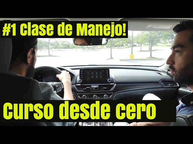 Curso completo de manejo en Vehículo Automático por primera vez - Clase #1