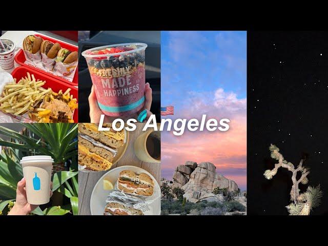 ️  LA Vlog  5 Nights and 6 Days of Great Food & Rest | Joshua Tree with a Shower of Stars ️