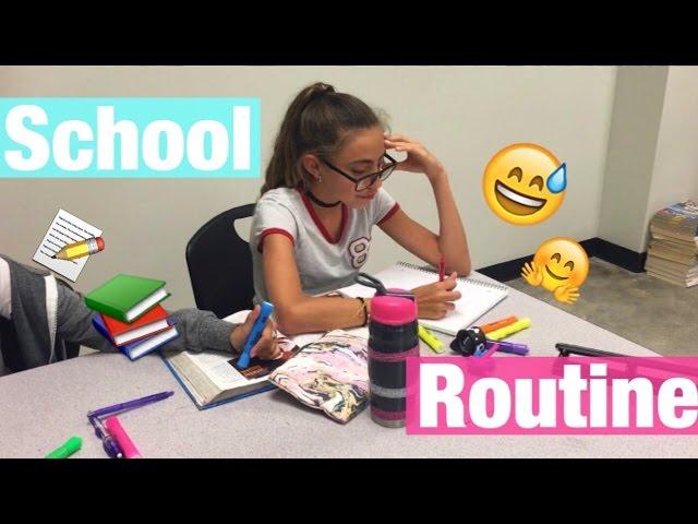 School routine!! || Valeria Arguelles