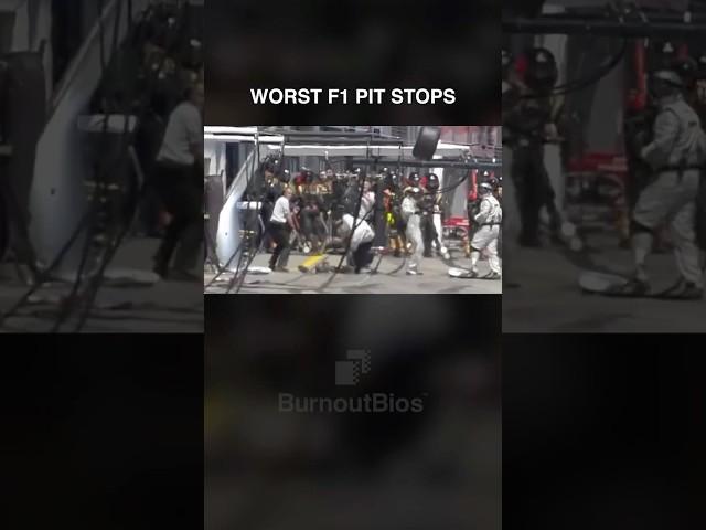 Worst F1 Pit Stops PT2 #f1 #f1shorts #maxverstappen