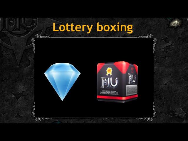 MU Online: Lottery boxing