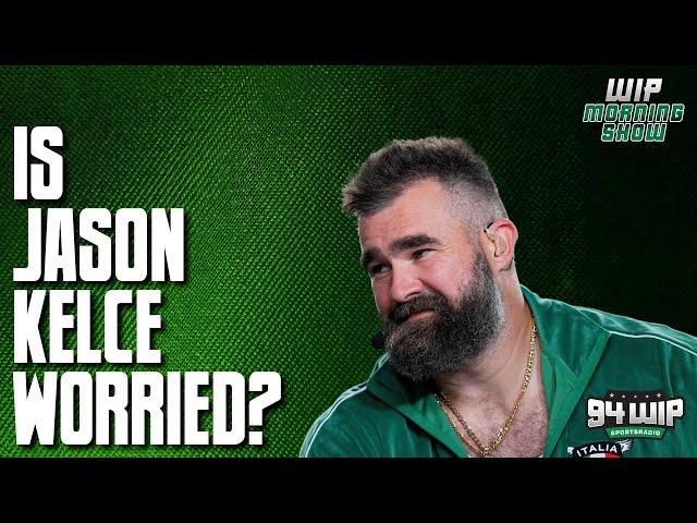 Jason Kelce Reacts To Eagles' Monday Night Disaster