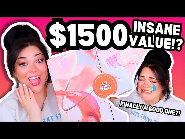 INSANE $1500 Advent That Doesn't SUCK!? | Cult Beauty Advent Unboxing