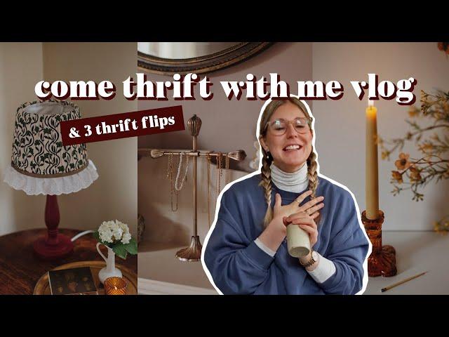 Come Thrift With Me & create 3 thrift flips!