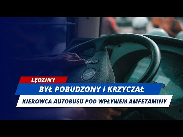 Kierowca autobusu pod wpływem narkotyków. 13-latkowie zadzwonili na 112