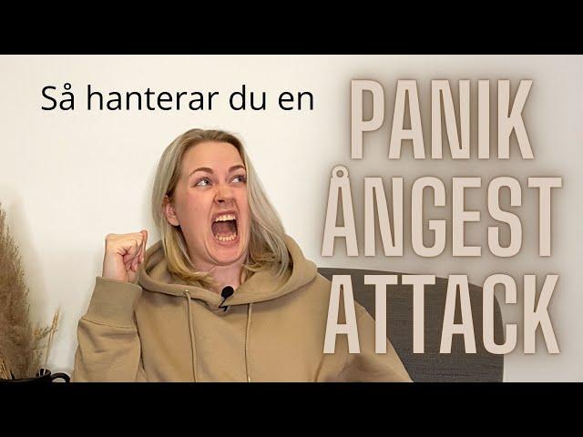 Strategier att hantera en panikångestattack