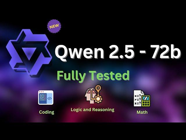 QWEN 2.5 72b Fully tested (Coding, Logic and Reasoning, Math) #qwen2.5