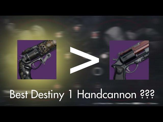 The Best Handcannon that never was | Destiny 1