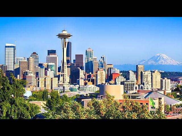 Brand New First Day of Autumn 22September2024 Seattle Alaskan Way drive 5K HD Cinematic Shaky Cam