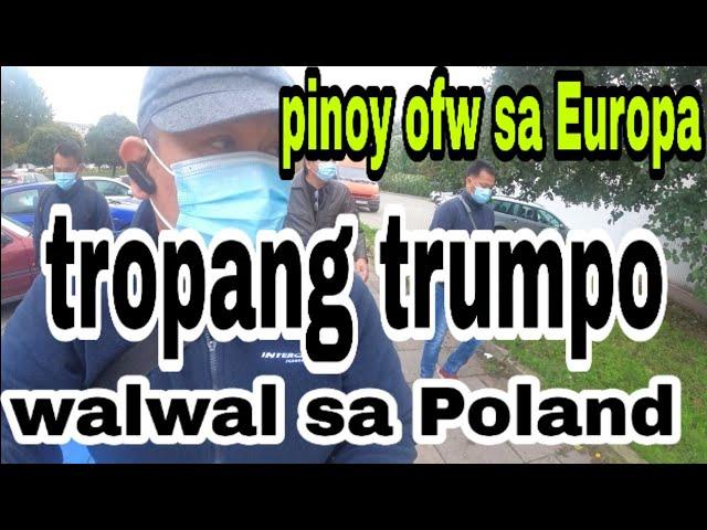 pinoy Ofw sa Europa nag walwal sa Poland #turistangbayad