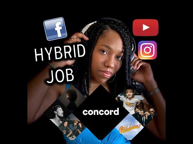 Hybrid Job at Concord Music Group | $60-70K