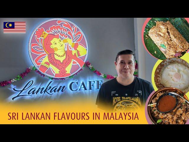 Indulging Sri Lankan Flavours at Lankan Cafe with YouTube buddies 