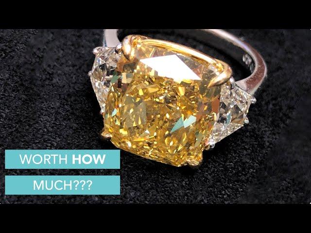 How Much Is a Fancy Colored Diamond Worth?