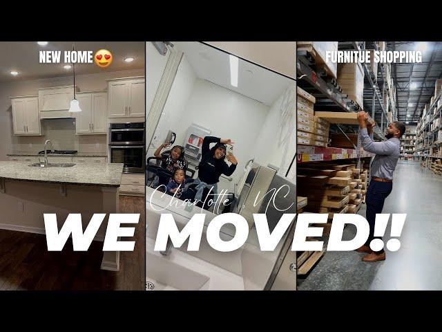 WE MOVED to Charlotte, NC | Furniture Shopping + New Pet + More | VLOGTOBER 23'