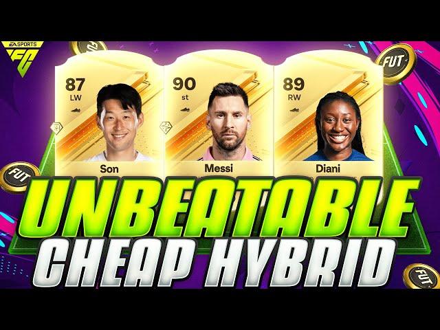 FC 24 |  BEST POSSIBLE CHEAP HYBRID TEAM 50K/100K/250K ! | FUT 24 SQUAD BUILDER