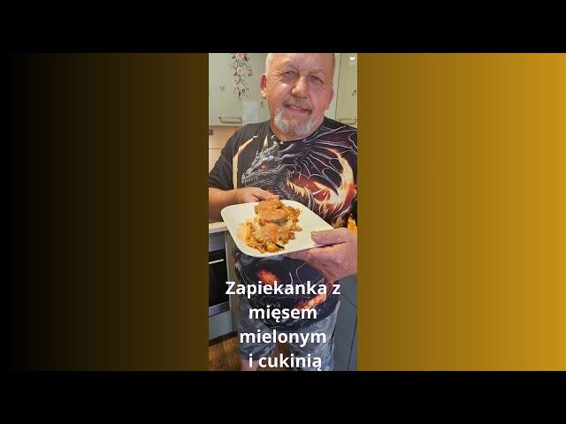 Zapiekanka ziemniaczana z mięsem mielonym i cukinią