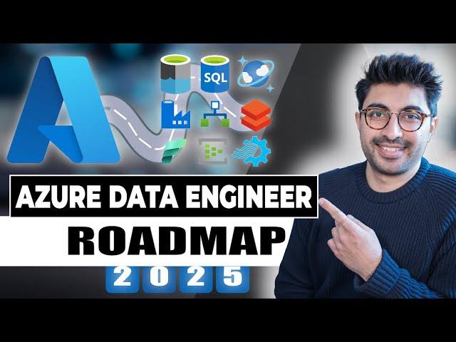 Your guide to become an Azure Data Engineer in 2025 (Roadmap)