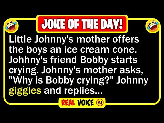  BEST JOKE OF THE DAY! - Little Johnny and Bobby are sitting in the backyard... | Dad Jokes