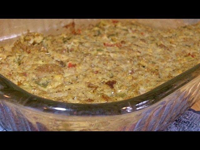 Grandma's Southern Cornbread Dressing Recipe