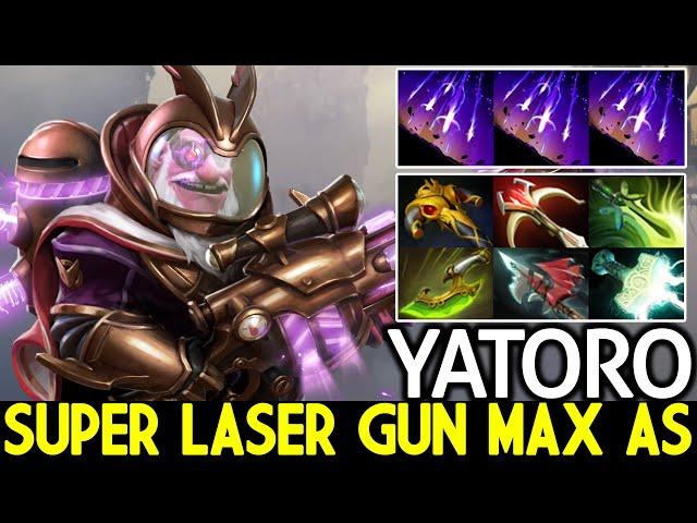 YATORO [Sniper] Super Laser Gun Max Attack Speed Dota 2