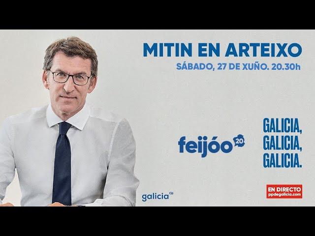 Mitin en Arteixo