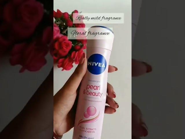 Nivea Pearl & Beauty Anti-Perspirant Spray For Women || Deo For Women #shorts #youtubeshorts #beauty