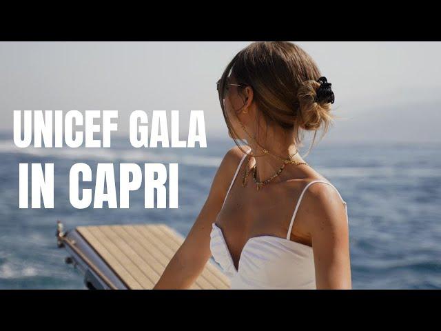 UNICEF Gala in Capri - Ann-Kathrin Götze