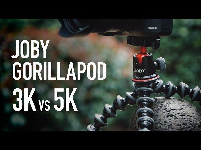 Joby Gorillapod 3K vs 5K - Which one should you get?