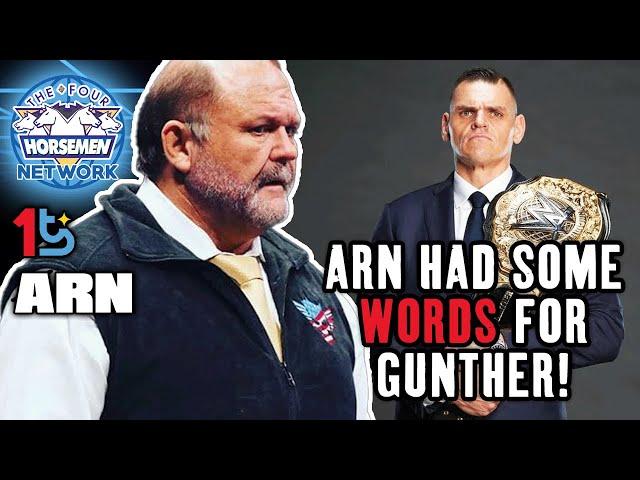 Arn Anderson MET GUNTHER At WWE Bad Blood!