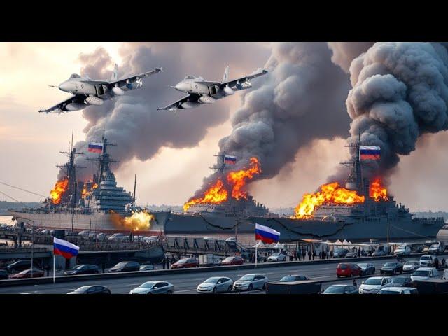 September 13, The World Is Exited! Russian Naval Military Base Successfully Destroyed by US Forces