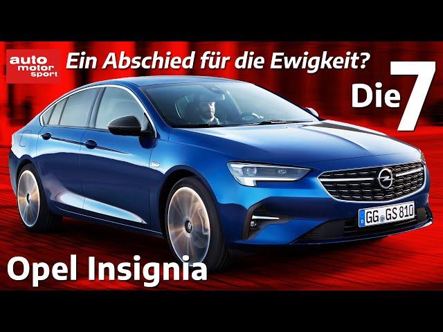 7 Fakten zum Aus des Opel Insignia: Ein Abschied für immer? I auto motor und sport