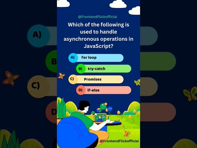 How to Handle Asynchronous Operations in JavaScript? | JavaScript Interview Question Explained