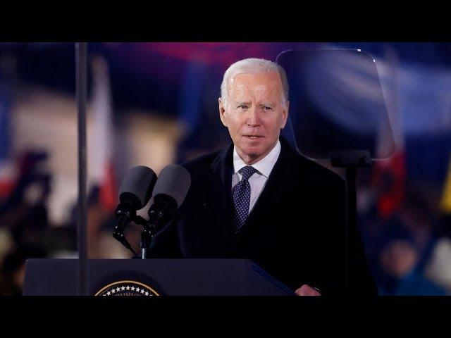 Ukraine will never be a victory for Russia, US President Biden says