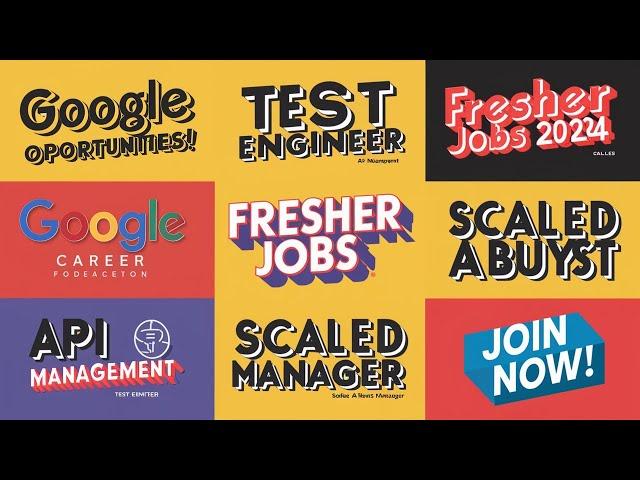 Unlock Your Future with Google Fresher Jobs 2024 – Apply Today!