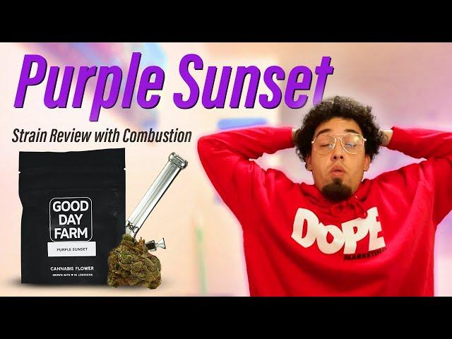 Purple Sunset | Louisiana Medical Marijuana Review | Combustion