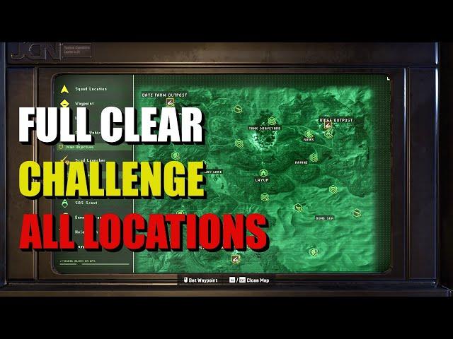 Full Clear Challenge BO6 - complete every POI on the Tac Map