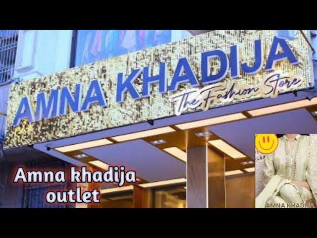 Amna khadija wedding collection's sale 40 % Amna khadija outlet Karachi