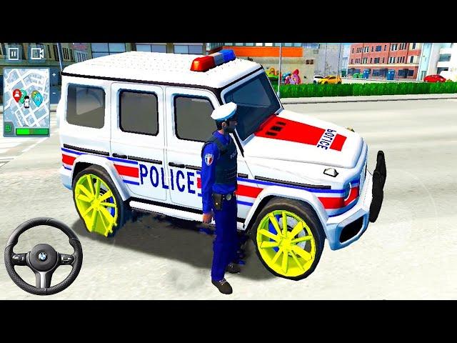 G63 Jeep Polis arabası oyunu 4K #30 | Police Sim 2022 Game - Android Gameplay 4K