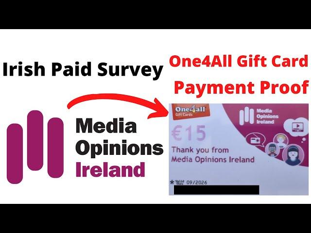 Media Opinions Ireland - Paid Surveys (With Payment Proof)