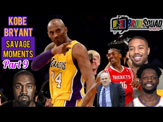 Kobe Bryant Most Savage Moments Part 9