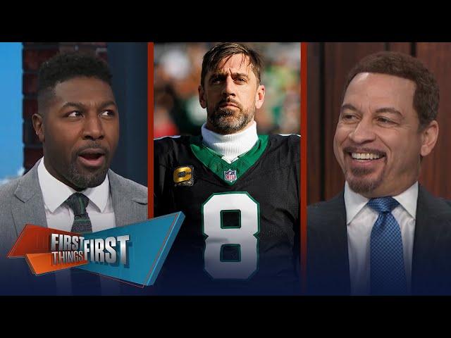 Aaron Rodgers is ‘in denial’, What is the Jets’ future with him? | NFL | FIRST THINGS FIRST