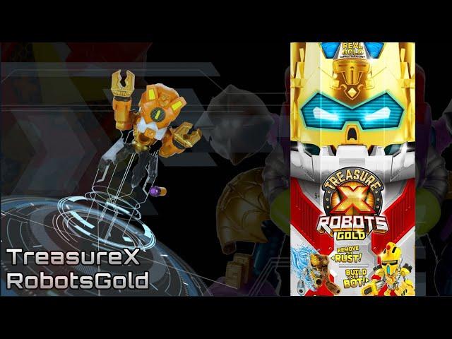 TreasureX Robots Gold. ロボットゴールド開封！#treasurex #unboxing #shinrawonderfultoys