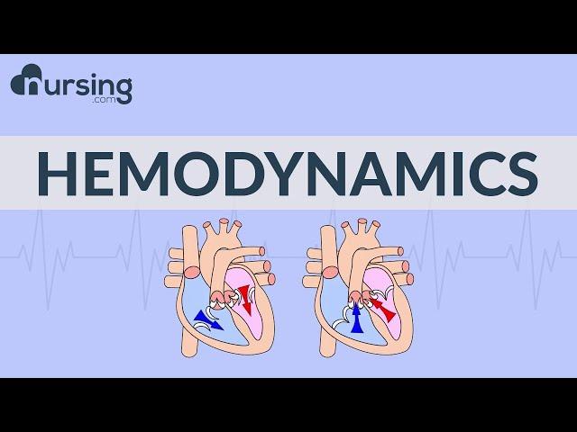 The Basics of Hemodynamics (Nursing School Lessons)