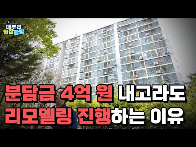 평촌 리모델링 분담금 4억 원 시대. 그래도 추진하는 이유