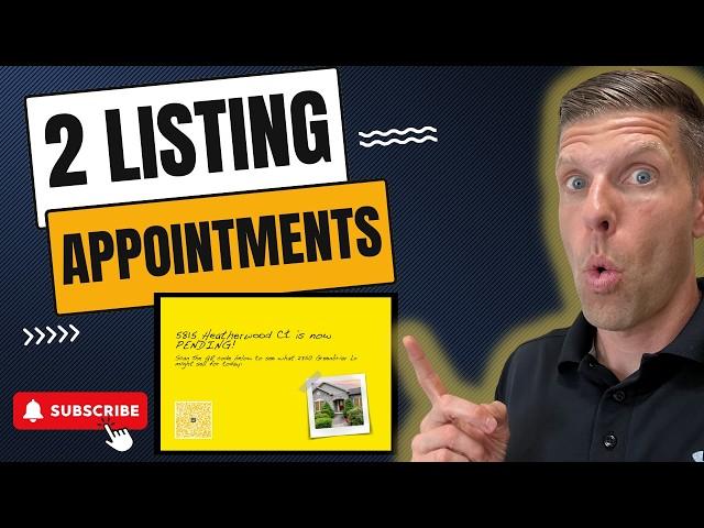 THE BEST WAY to Get 2 Listings Appointments with ONE Simple Postcard