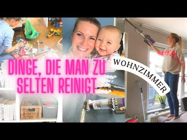 Dinge, die man zu selten reinigt - WOHNZIMMER - Deep Cleaning - Gardinen, Sofa, Schrank reinigen