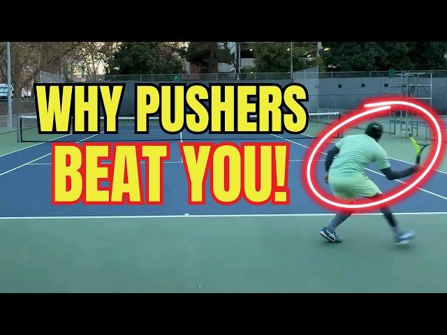 What Pushers Understand BETTER Than Most Tennis Players!