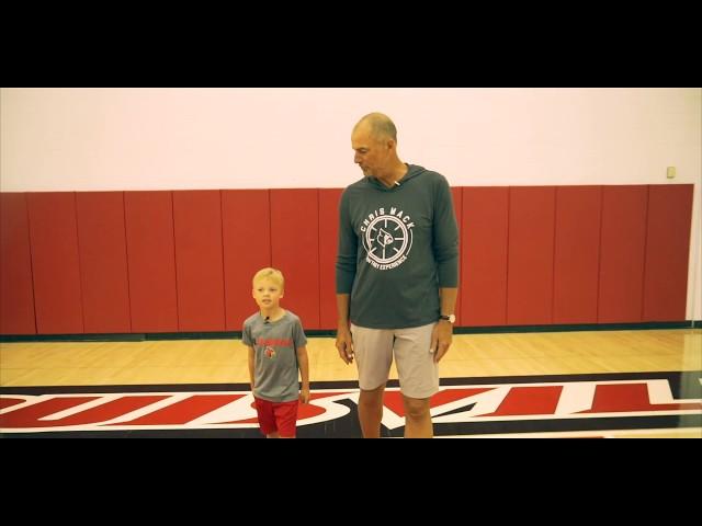 94 feet with Jay Bilas - 6 year old Caleb Stout