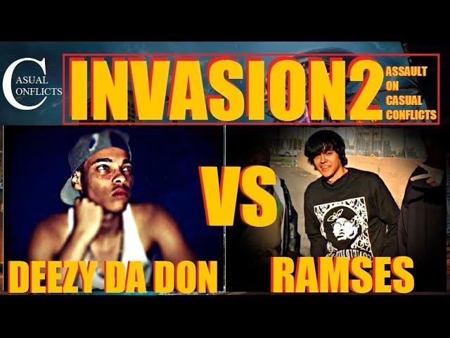 Casual Conflicts Rap Battle Deezy Da Don vs Ramses