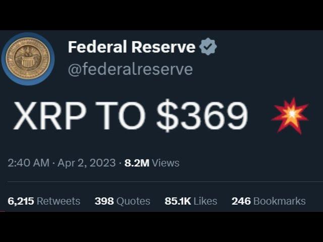 XRP Ripple to $369, ANOTHER Black Swan Incoming? 2 METRICS SHOW crypto is LOOKING BULLISH...